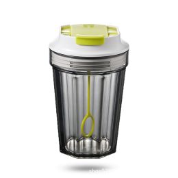 Fully Automatic Mixing Cup Electric Stirring Cup (Option: White Fluorescent Green-350ML)