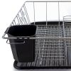 Multiful Functions Houseware Kitchen Storage Stainless Iron Shelf Dish Rack