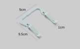 Useful Garbage Bag Clipper Non-Slip Waste Bin Clip Rubbish Trash Can Clamp Dustbin Plastic Clip, Trash Can Holder Waste Bin Holder Household Tools